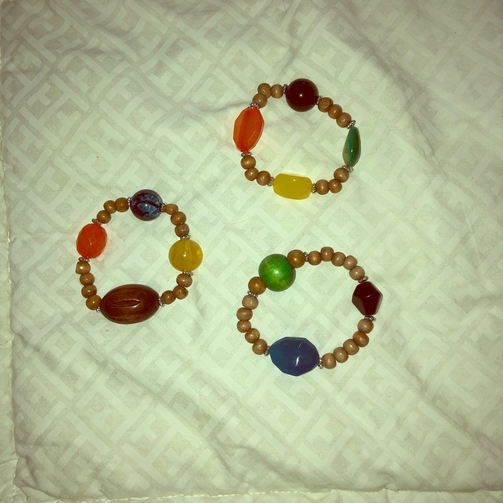 Bracelet - (Wooden)